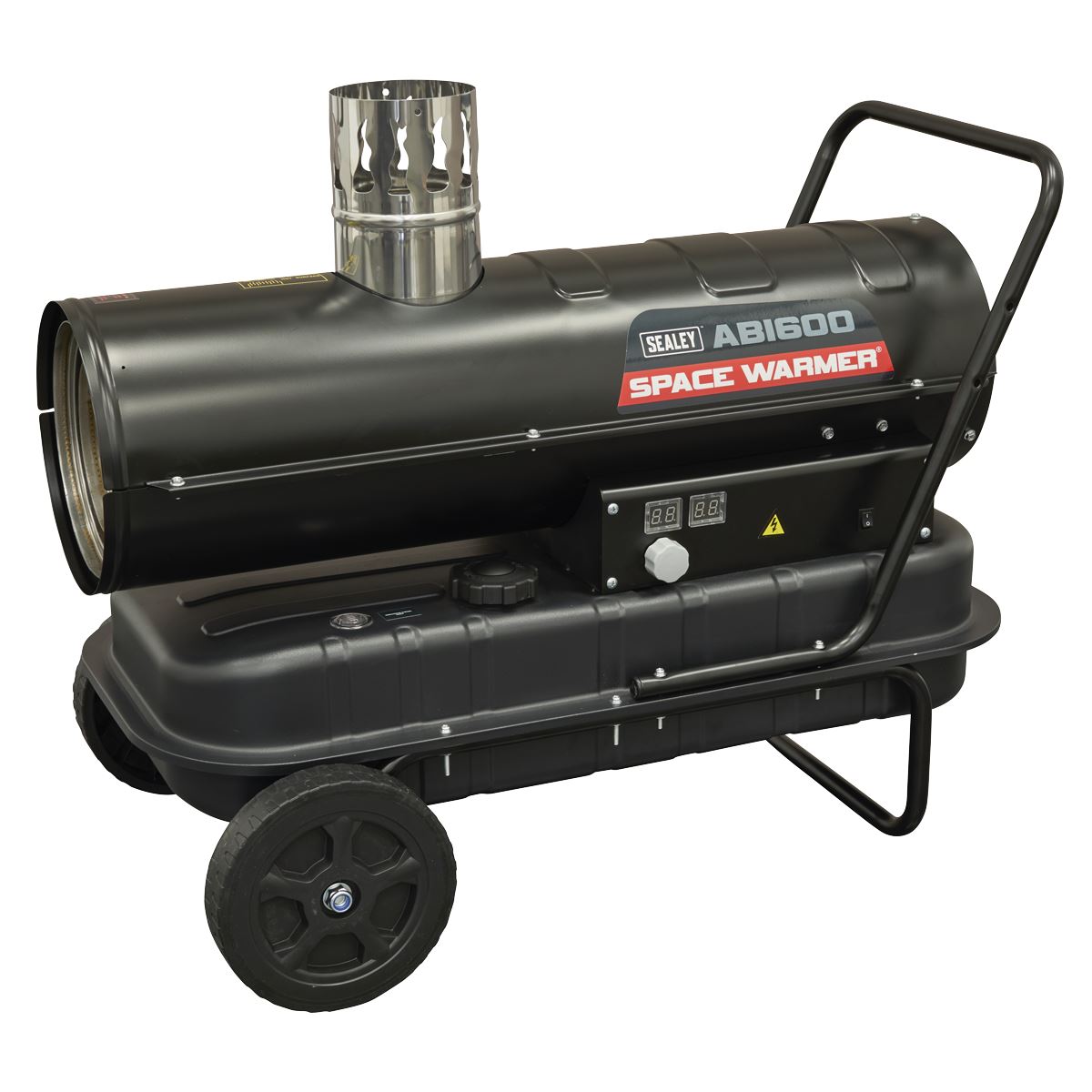 Sealey Space Warmer® Indirect Kerosene/Diesel Heater with Wheels 68,000Btu/hr