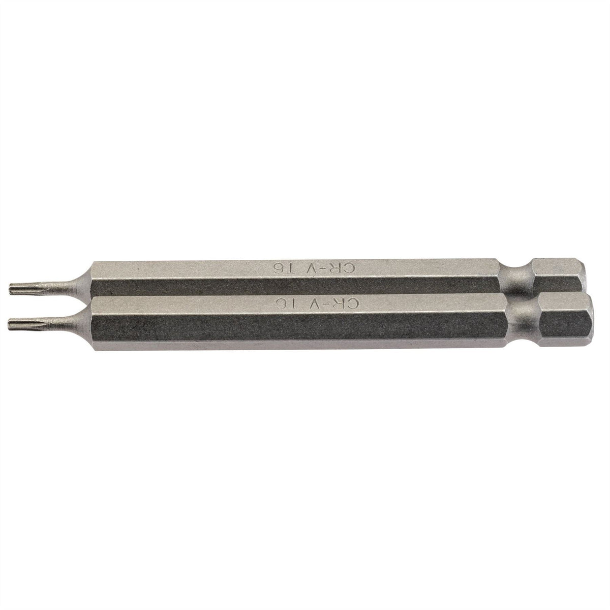 Draper TX-STAR® Insert Bit 1/4" Hex 75mm Long T6 (Pack of 2) 66827  White Rose Tools