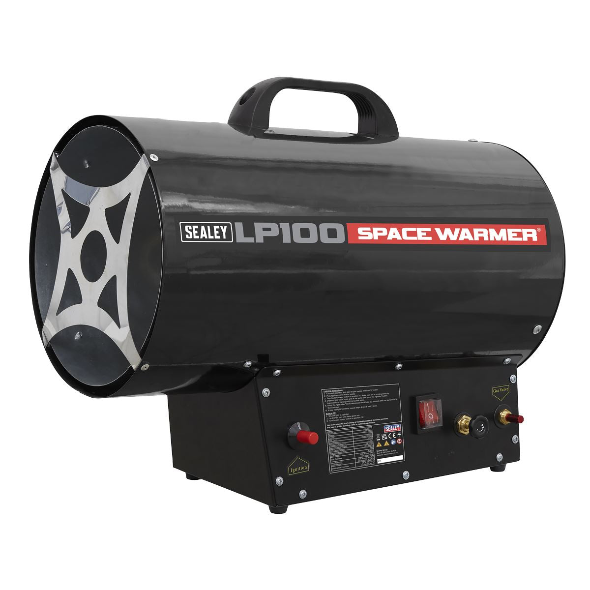 Sealey Space Warmer® Propane Heater 61,000-102,000Btu/hr (18-30kW)