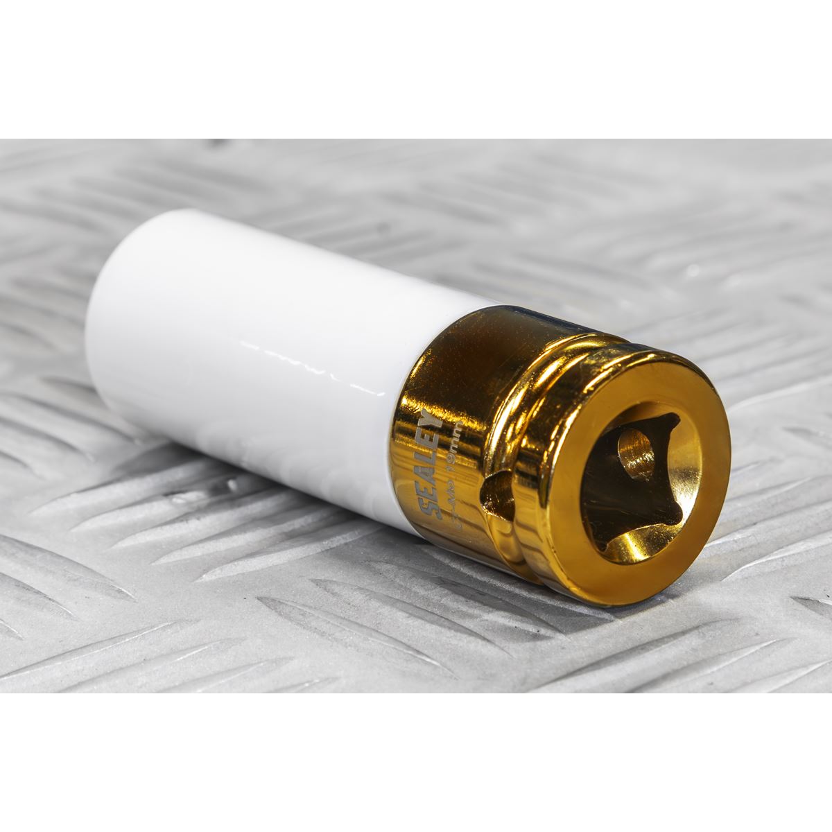 Sealey Alloy Wheel Impact Socket 1/2"Sq Drive 19mm  White Rose Tools