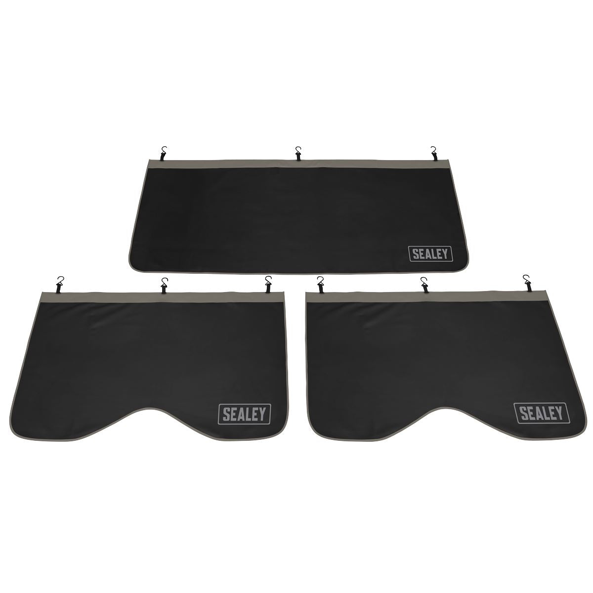 Sealey Bumper and Wing Cover Set 3pc  White Rose Tools
