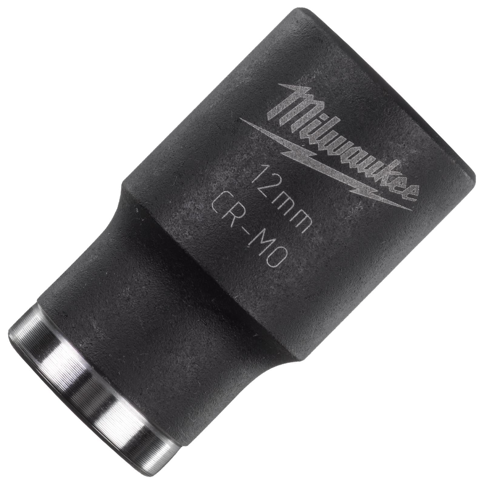 Milwaukee Impact Sockets 3/8" Drive Shockwave Impact Duty 