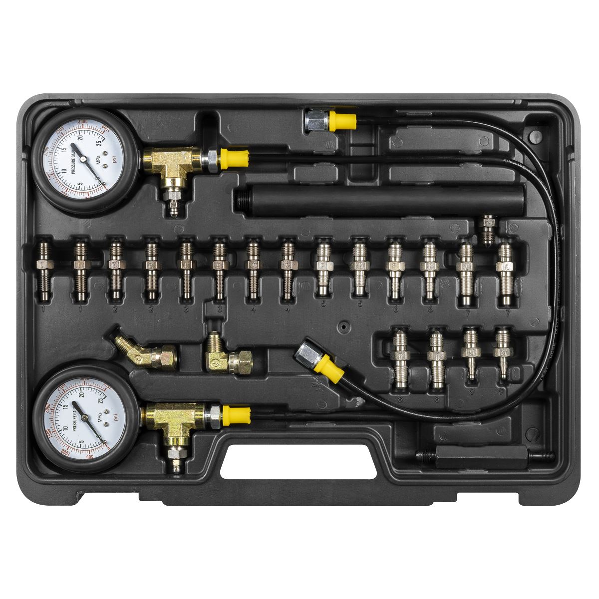 Sealey ABS & Brake Pressure Test Kit 24pc  White Rose Tools