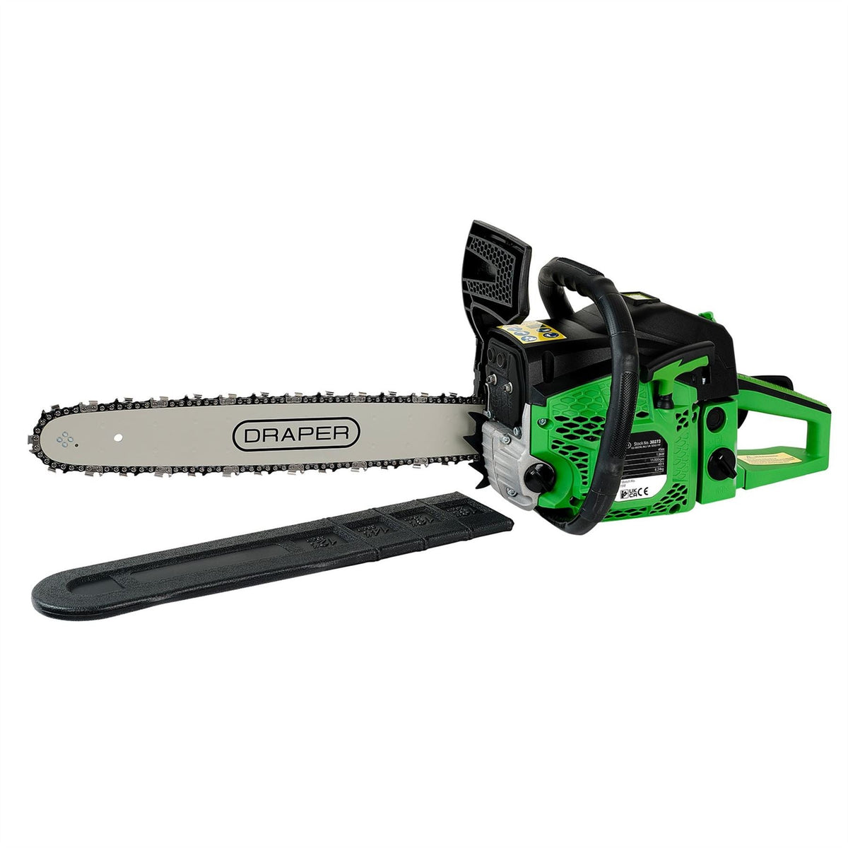 Draper Petrol Chainsaw 45cc 450mm/18" 30273  White Rose Tools