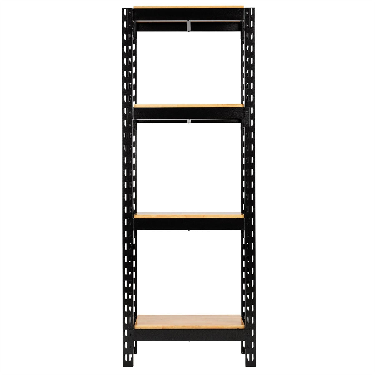 BUNKER 21 Piece Modular 4 Tier Racking with Hardwood Shelving 750mm 32488  White Rose Tools