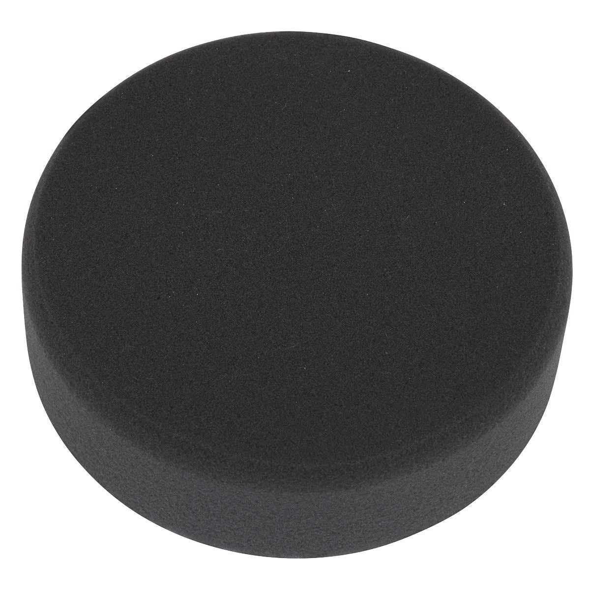 Sealey Buffing & Polishing Foam Head Hook-and-Loop Ø150 x 50mm Black/Soft