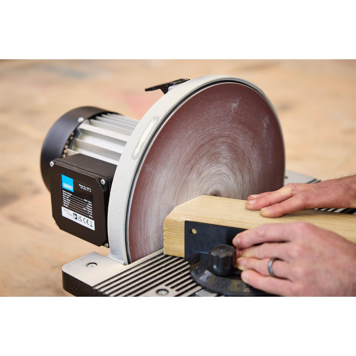 Draper Disc Sander 305mm 750W 88912  White Rose Tools
