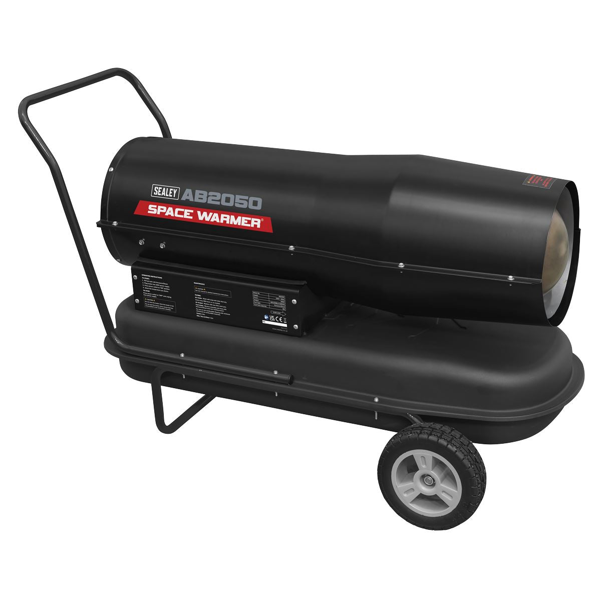 Sealey Space Warmer® Kerosene/Diesel Heater 205,000Btu/hr with Wheels