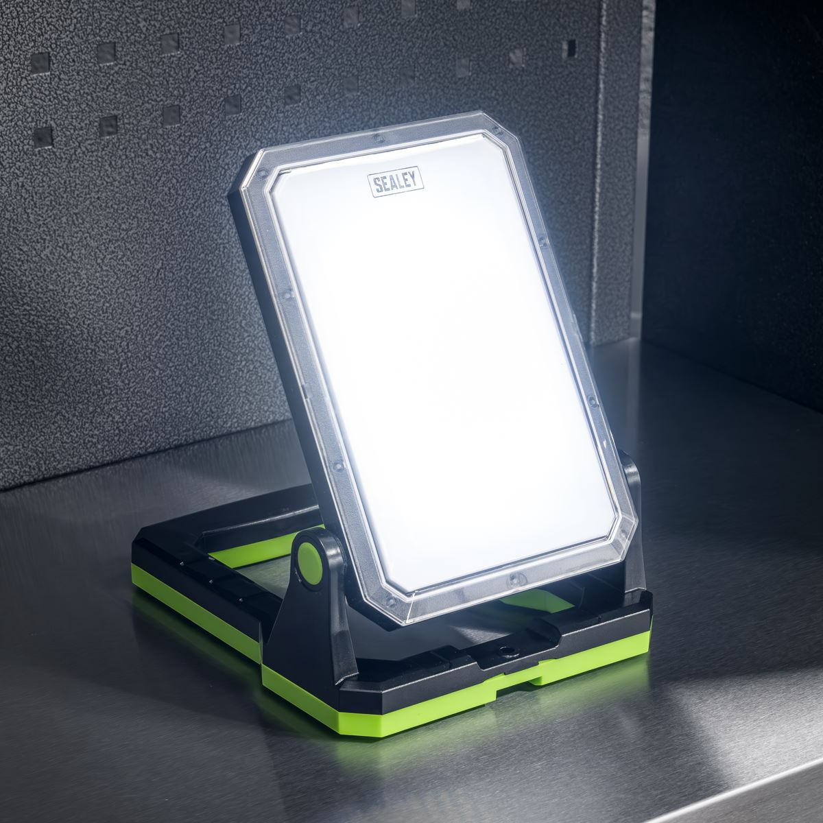 Sealey Rechargeable Portable Floodlight & Power Bank 20W SMD LED  White Rose Tools