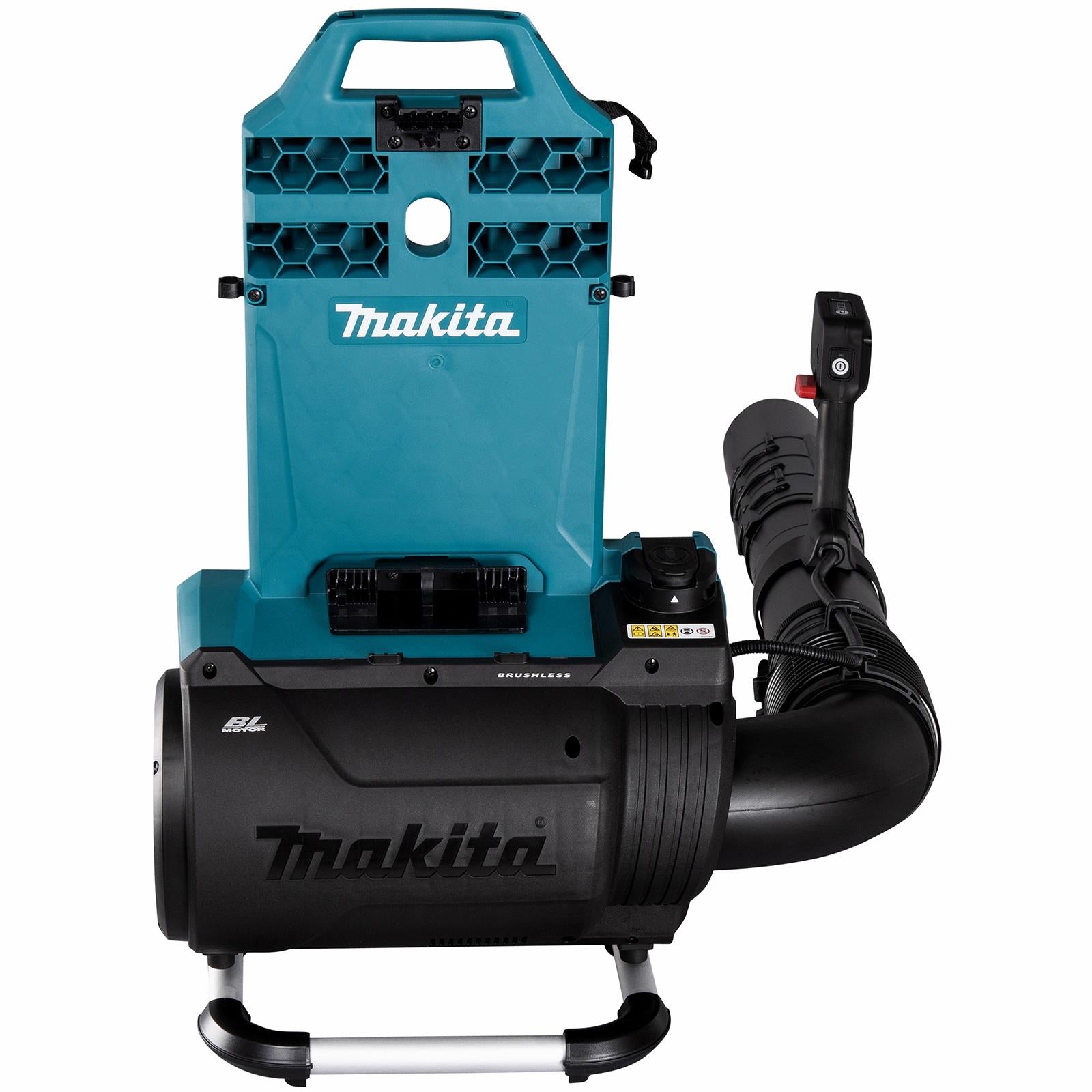 Makita Leaf Blower Backpack and PDC1200 Power Pack 18V 40V LXT XGT Compatible Brushless Cordless 22N Garden Grass Clippings UB002CX3