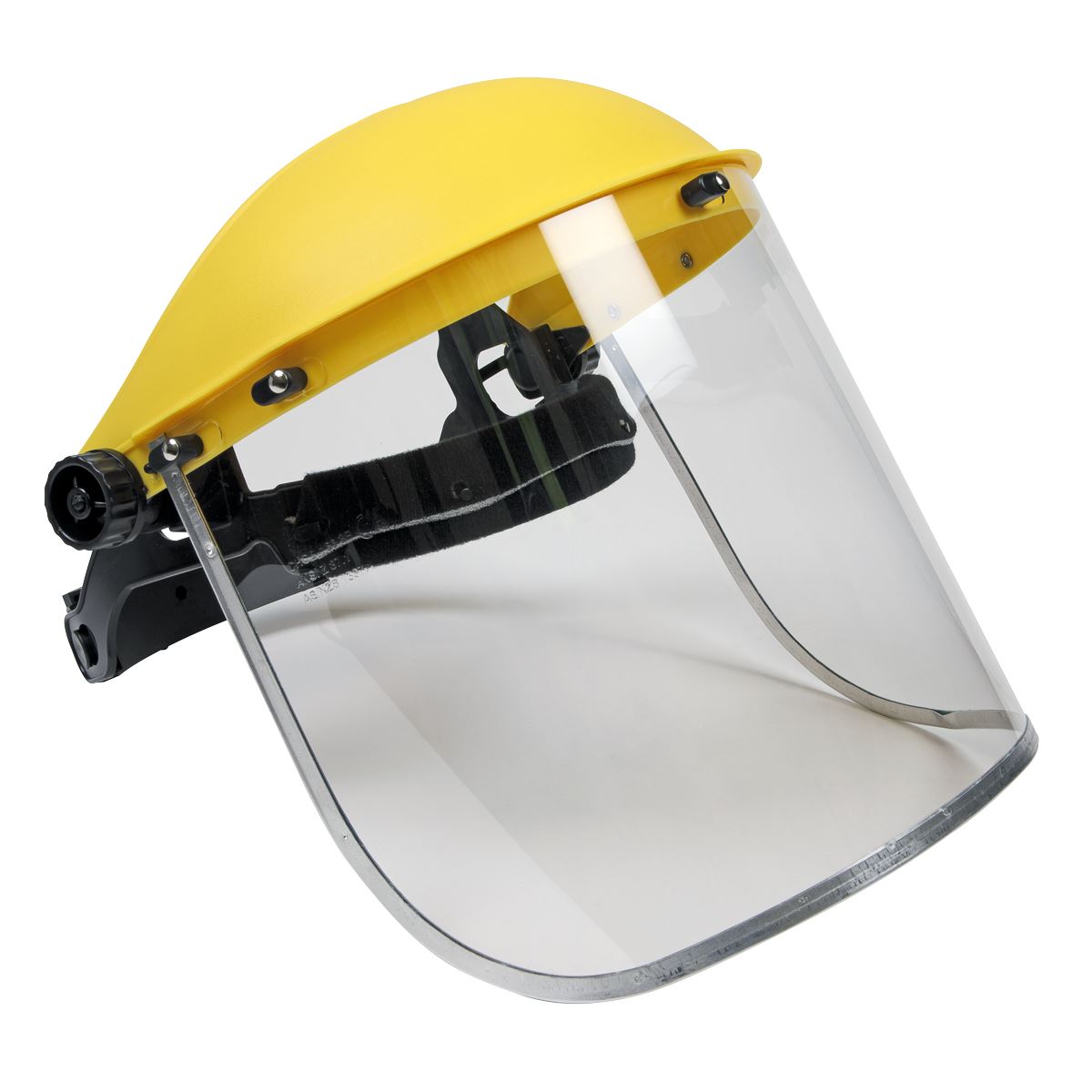 Sealey Brow Guard and Full Face Shield Visor Clear 