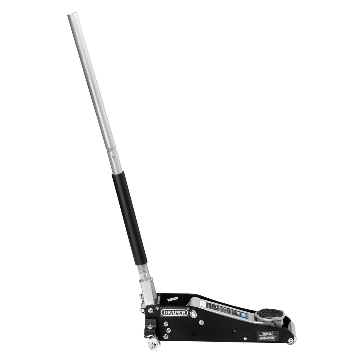 Draper Aluminium and Steel Racing Trolley Jack 1.5 Tonne 13624  White Rose Tools