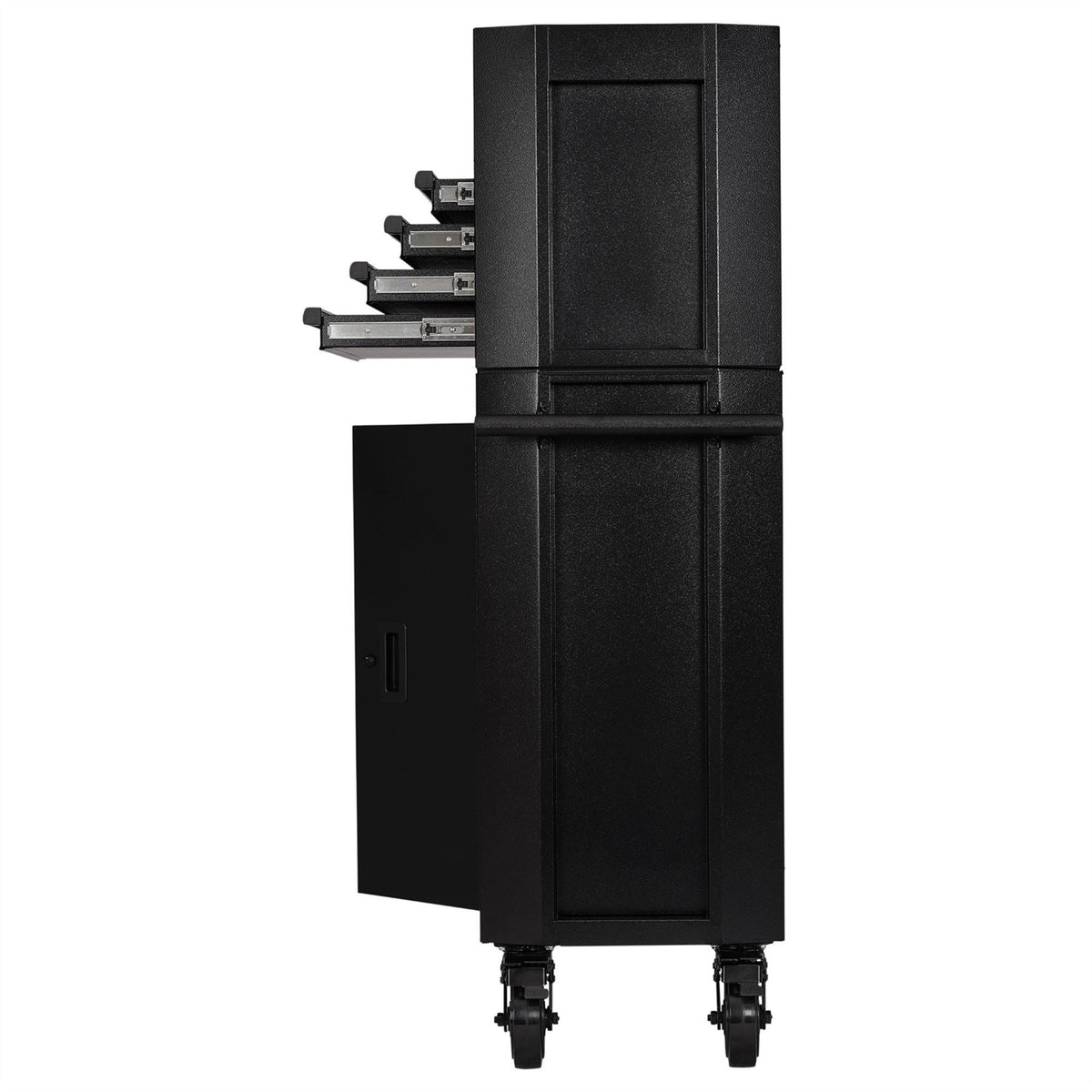 BUNKER 13 Drawer Combined Roller Cabinet and Tool Chest 52" Black 24249  White Rose Tools