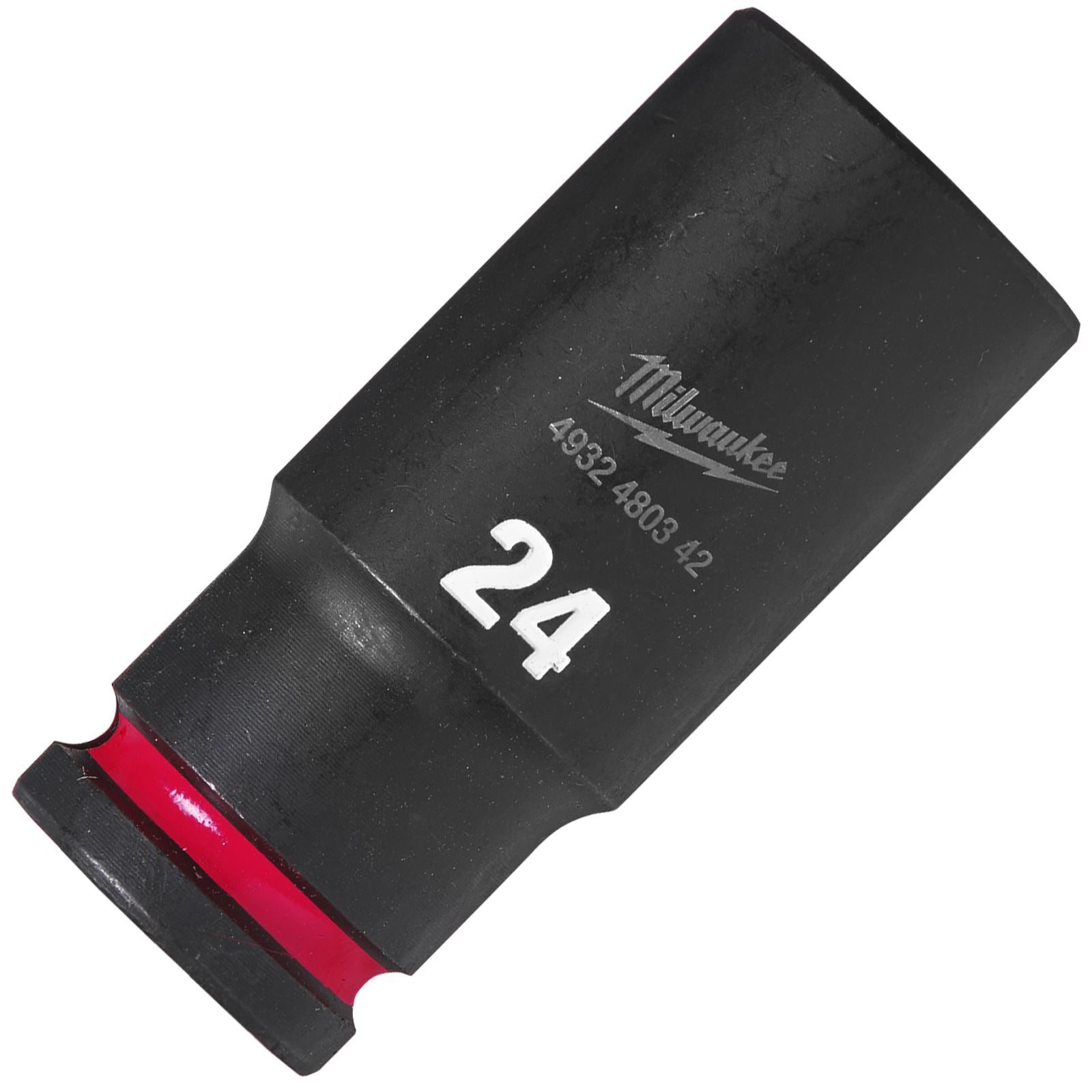 Milwaukee Impact Sockets Deep 1/2" Drive 8-36mm SHOCKWAVE Impact Duty 
