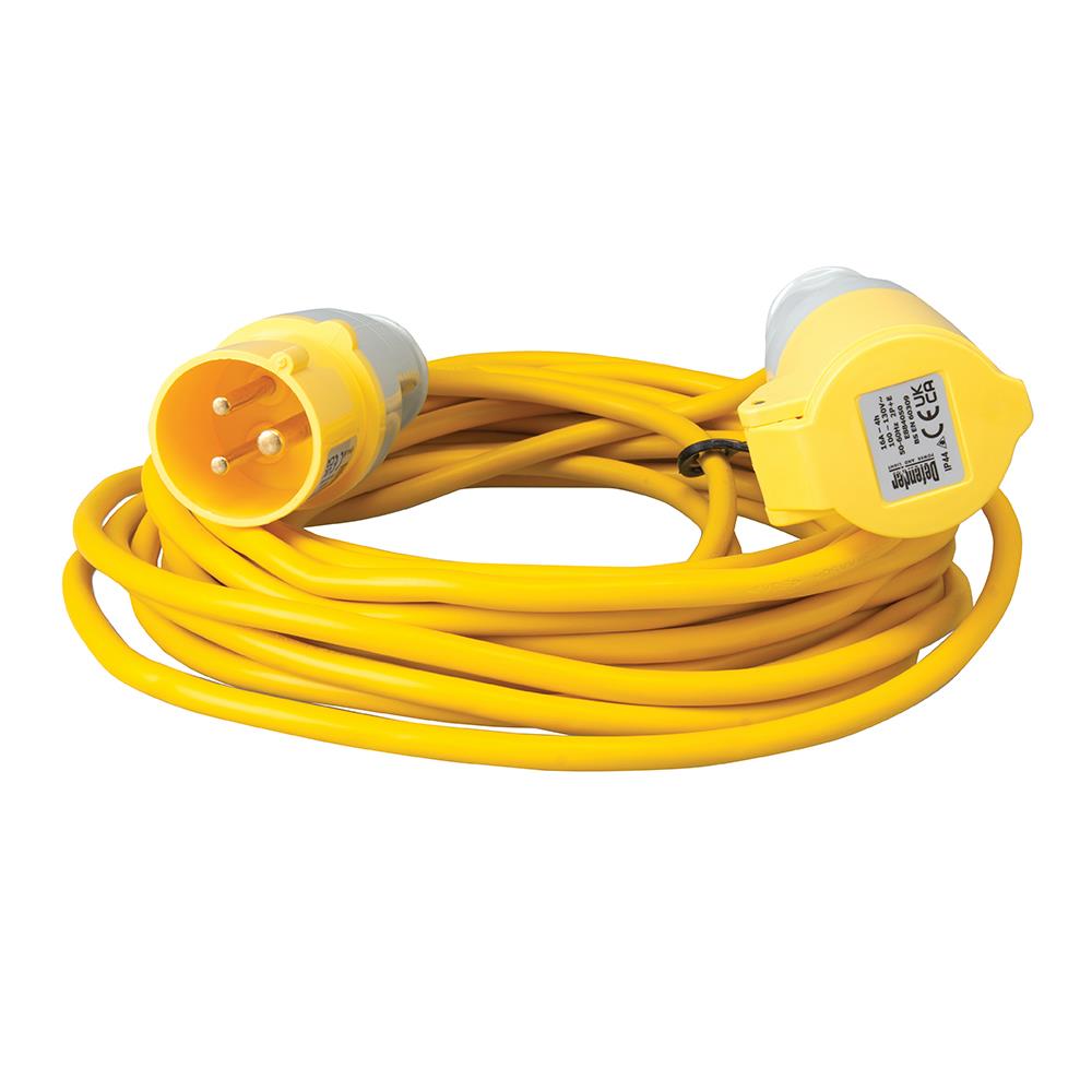 Defender Loose Lead Yellow 1.5mm2 10m 110V E85118