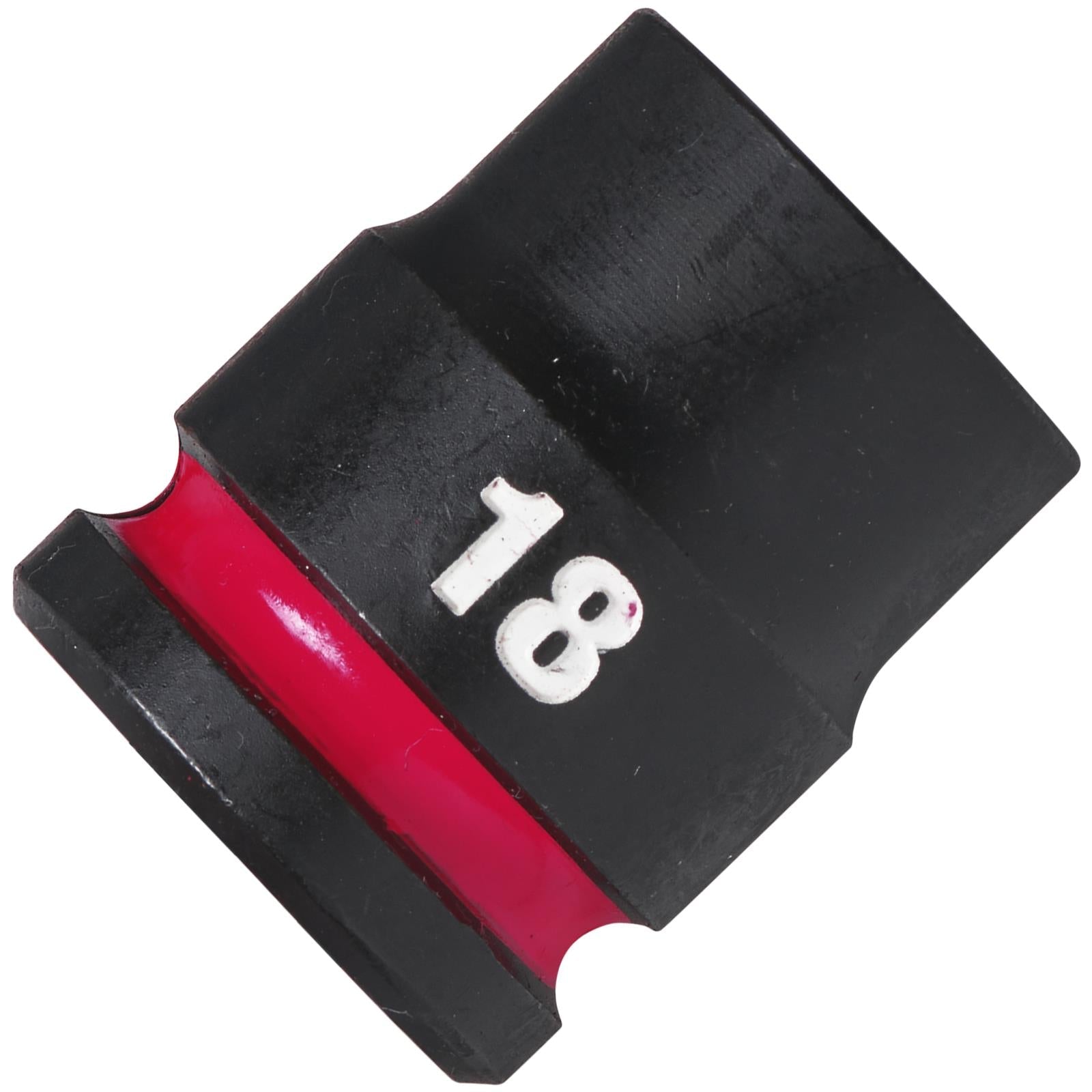 Milwaukee Impact Sockets Standard 1/2" Drive 8-32mm SHOCKWAVE Impact Duty 