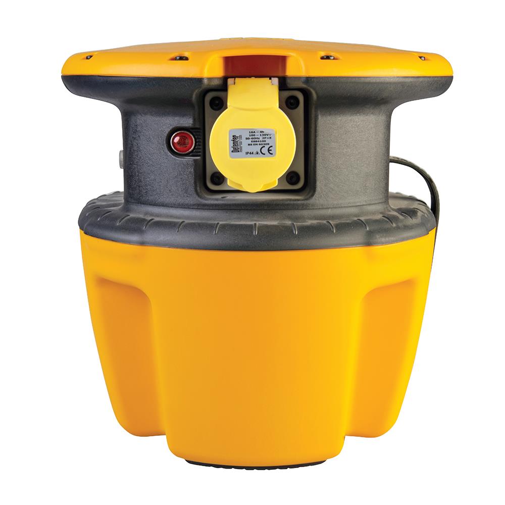 Defender 3kVA 110V 16 Amp Power Pod Transformer 2 Outlets IP44 Rated