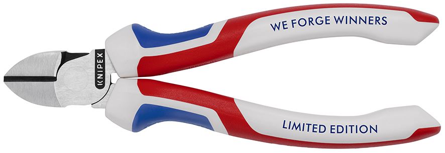 KNIPEX Diagonal Cutters Side Cutting Pliers 160mm We Forge Winners Limited Edition 70 02 160 S7