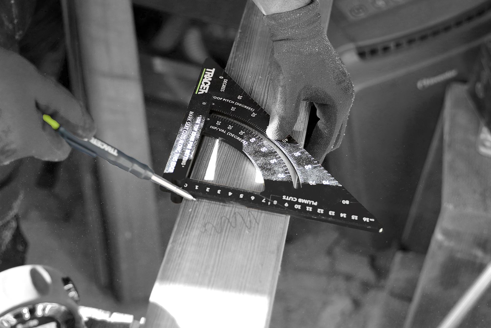 TRACER Adjustable Pro Rafter Square 7 
