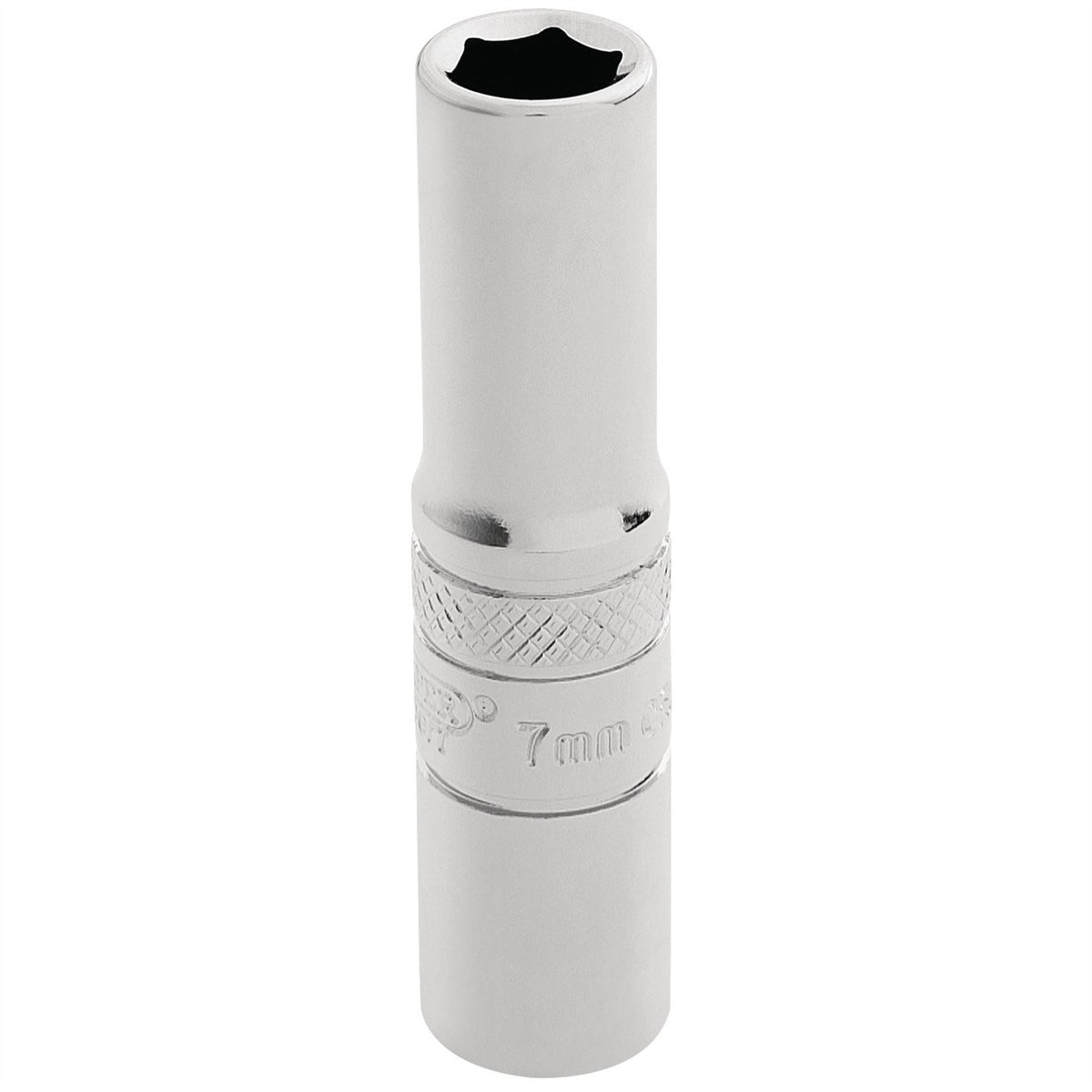 Draper Expert HI-TORQ® 6 Point Deep Socket 1/4" Sq. Dr. 7mm 32661  White Rose Tools