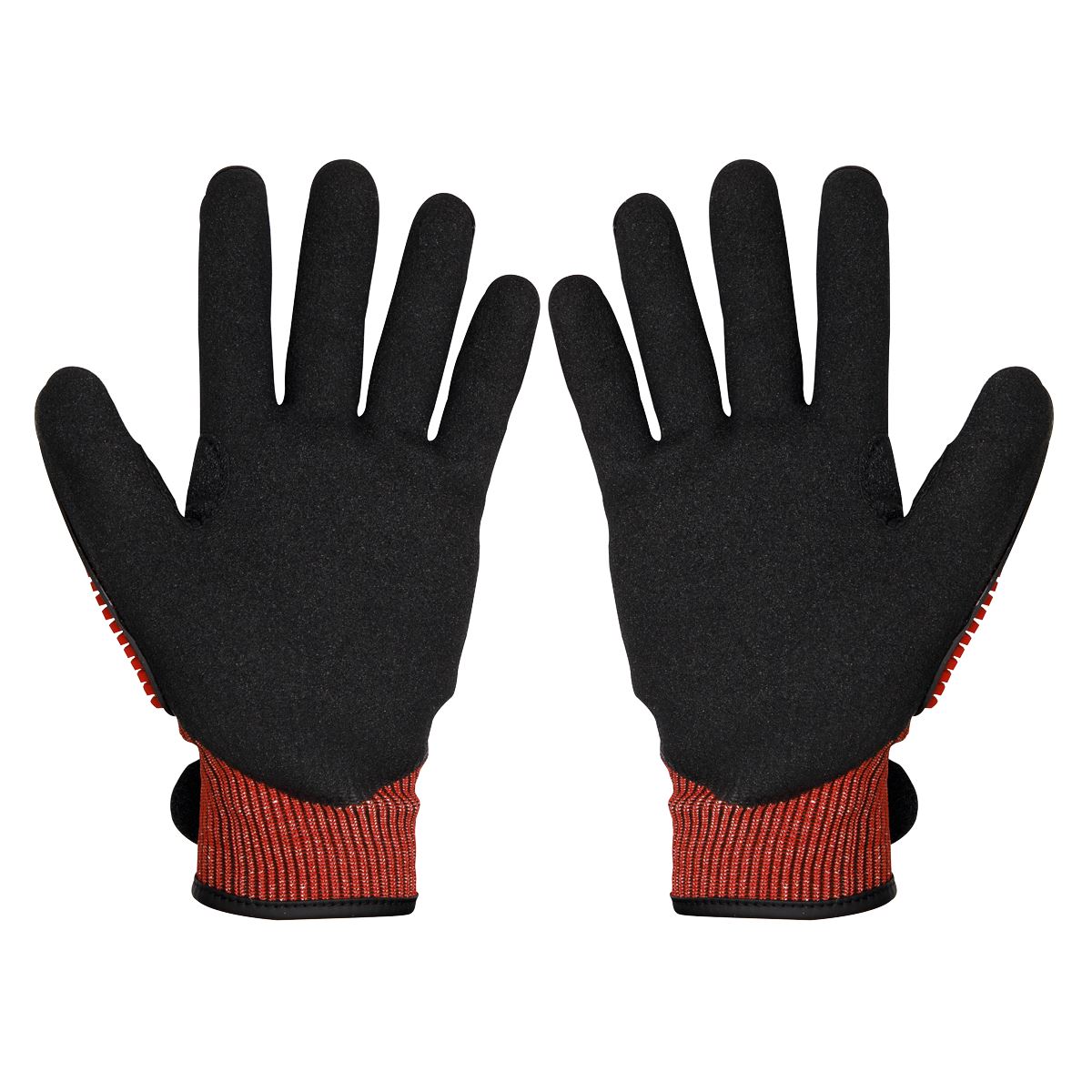 Sealey Cut & Impact Resistant Gloves - Large - Pair 