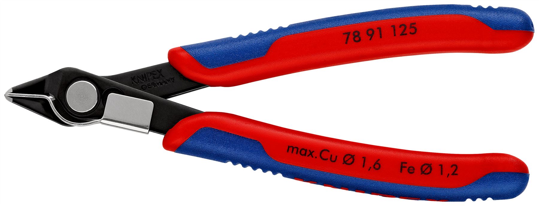 KNIPEX Electronics Super Knips Precision Cutting Pliers 125mm Multi Component Grips 78 91 125