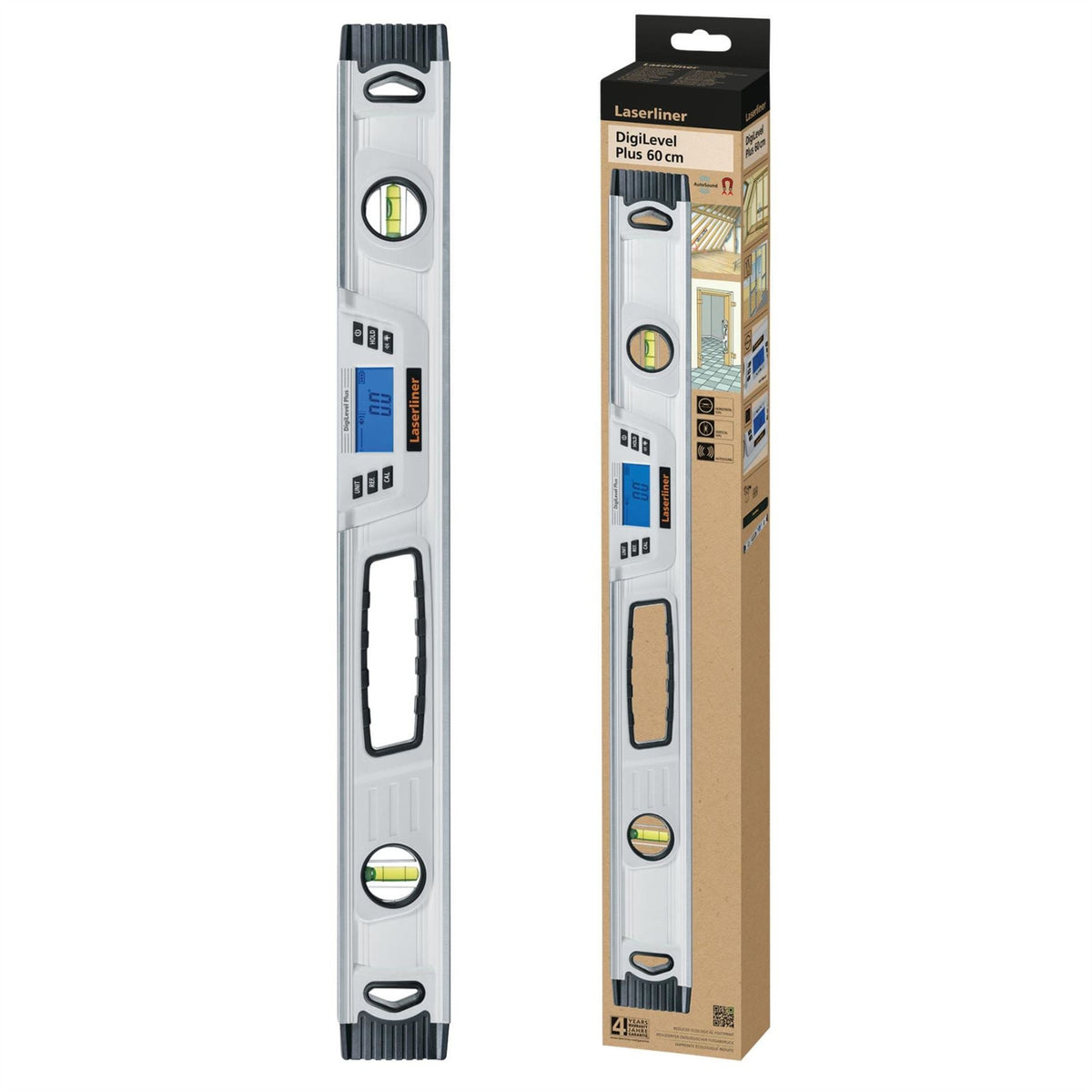 Laserliner 081.251E DigiLevel Plus 60 Digital Spirit Level 600mm 32095  White Rose Tools