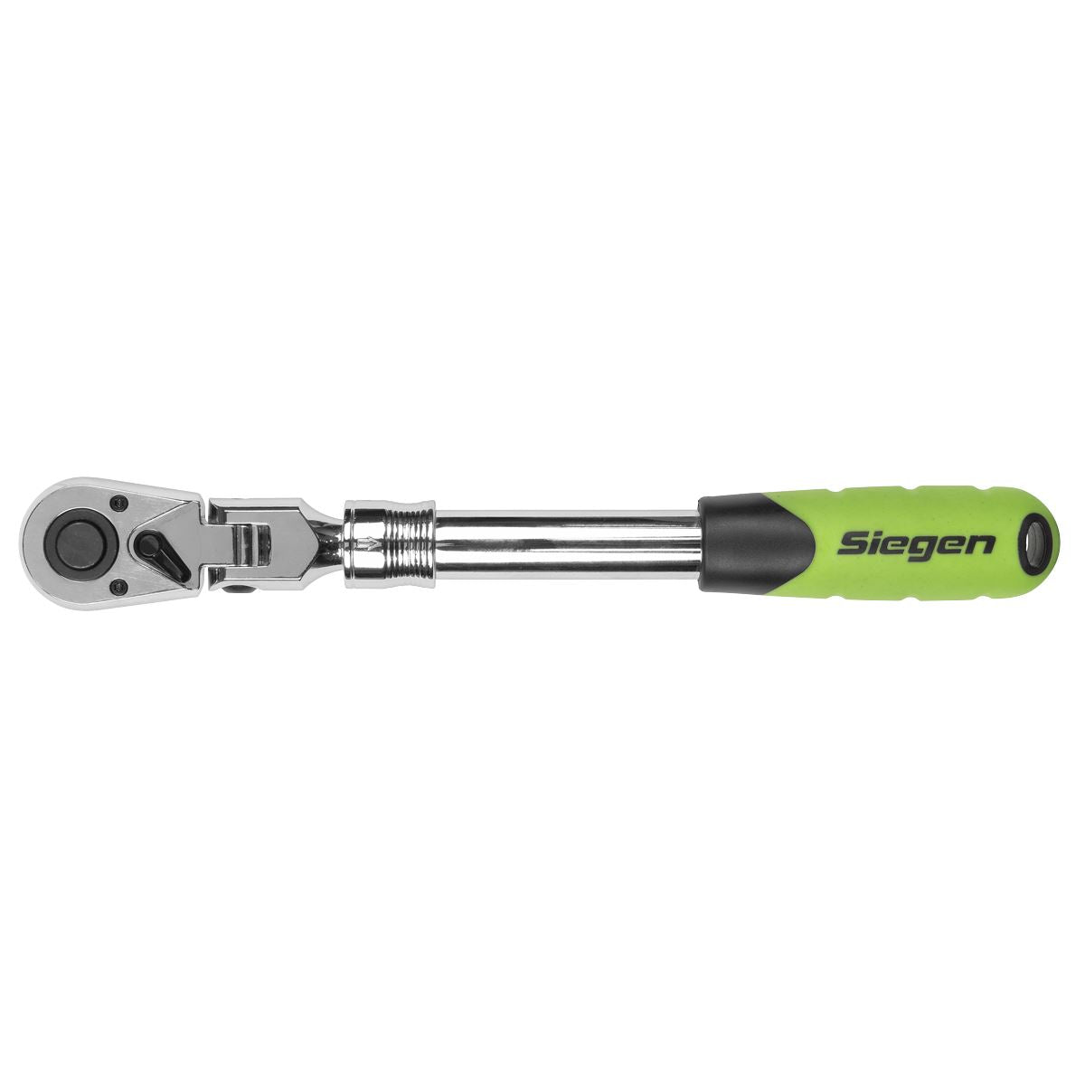 Siegen by Sealey Siegen Extendable Flexi-Head Ratchet Wrench 1/2"Sq Drive  White Rose Tools