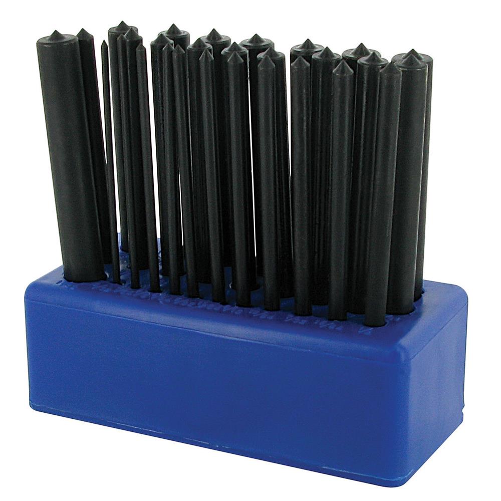 Silverline Transfer Punch Set 28 Pieces 3/32" - 17/32" 2.4-13.4mm