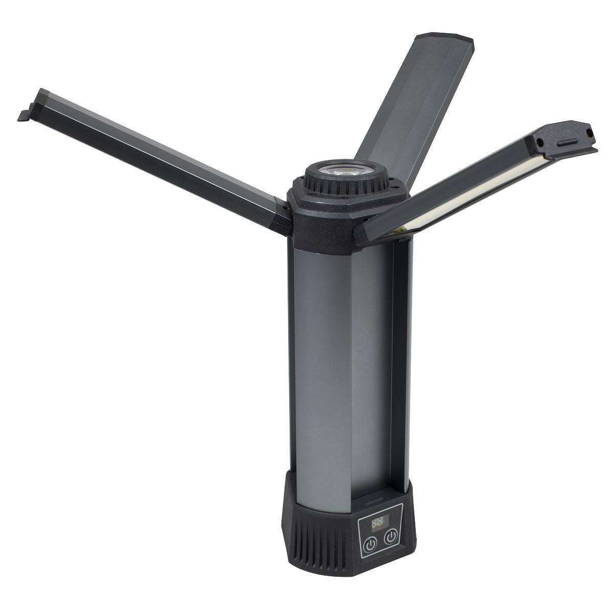 Sealey Rechargeable Flexible Floodlight with Tripod 24W COB LED & 5W SMD LED  White Rose Tools