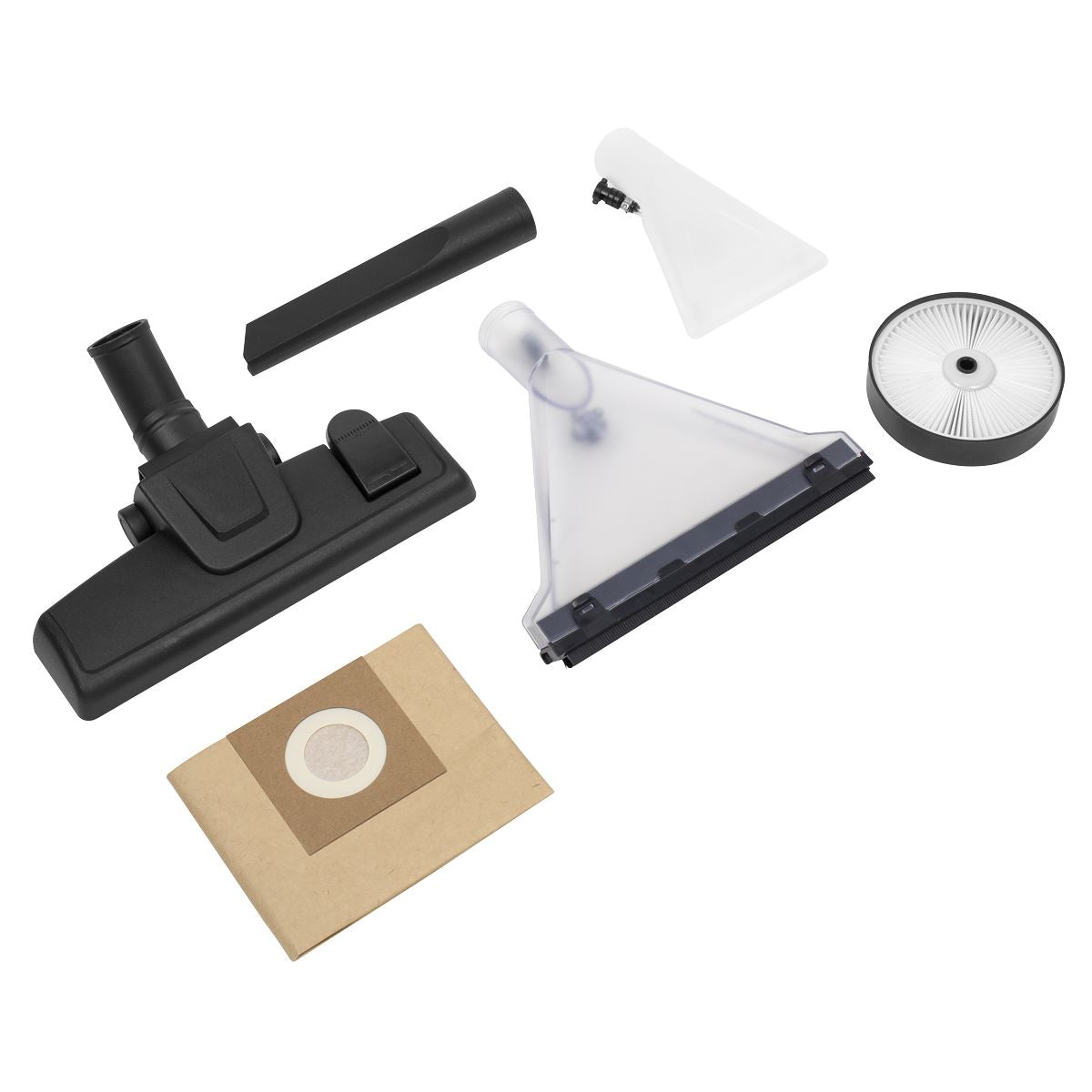 Sealey Valeting Machine Wet & Dry with Accessories 20L 1250W/230V 