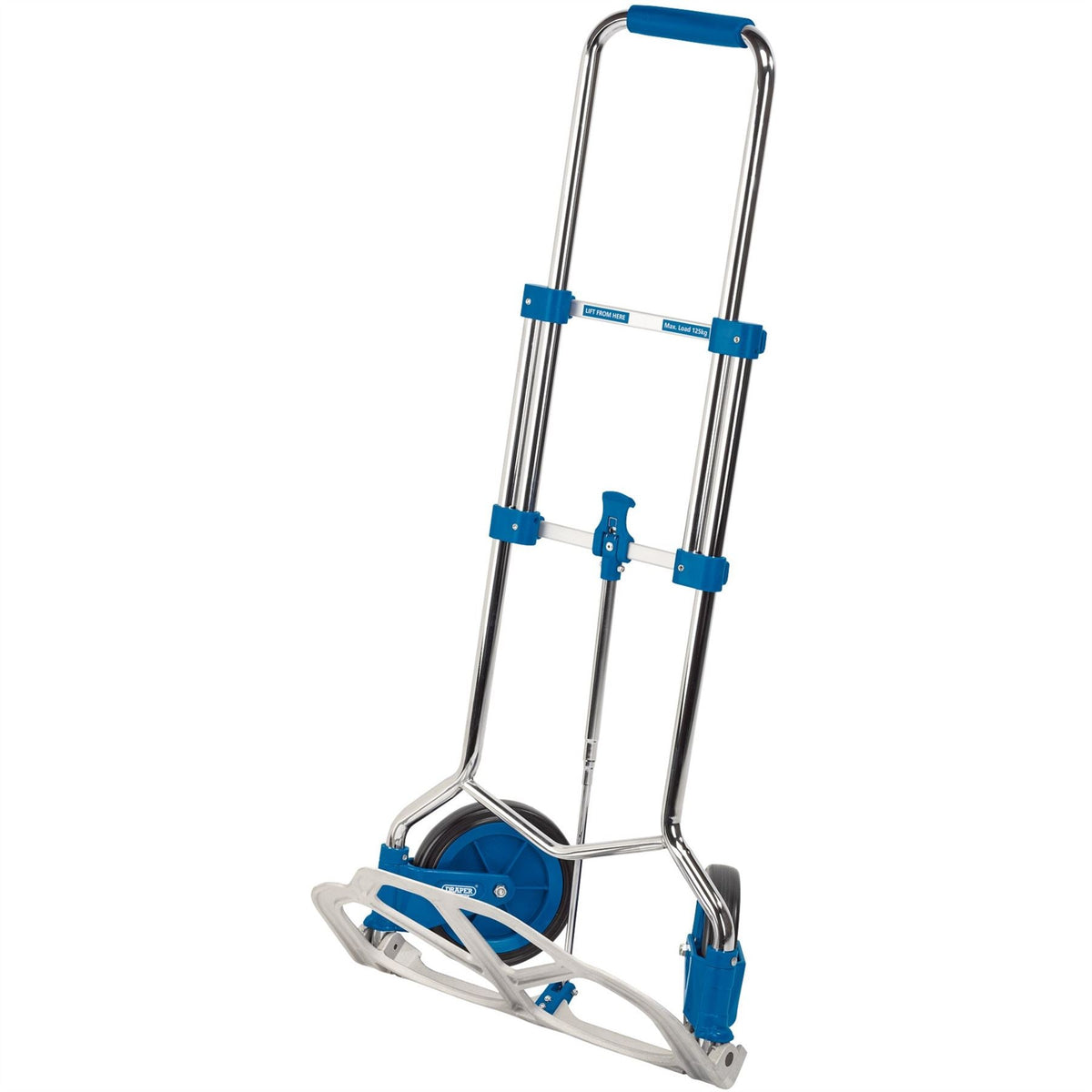 Draper Heavy Duty Fold Flat Sack Truck 125kg 80805  White Rose Tools