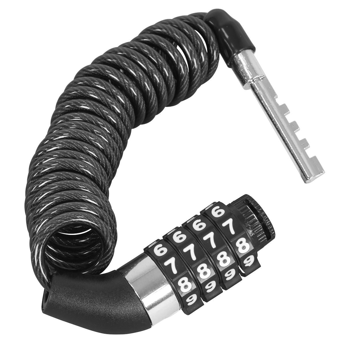 Sealey Helmet/Gear Cable Lock  White Rose Tools