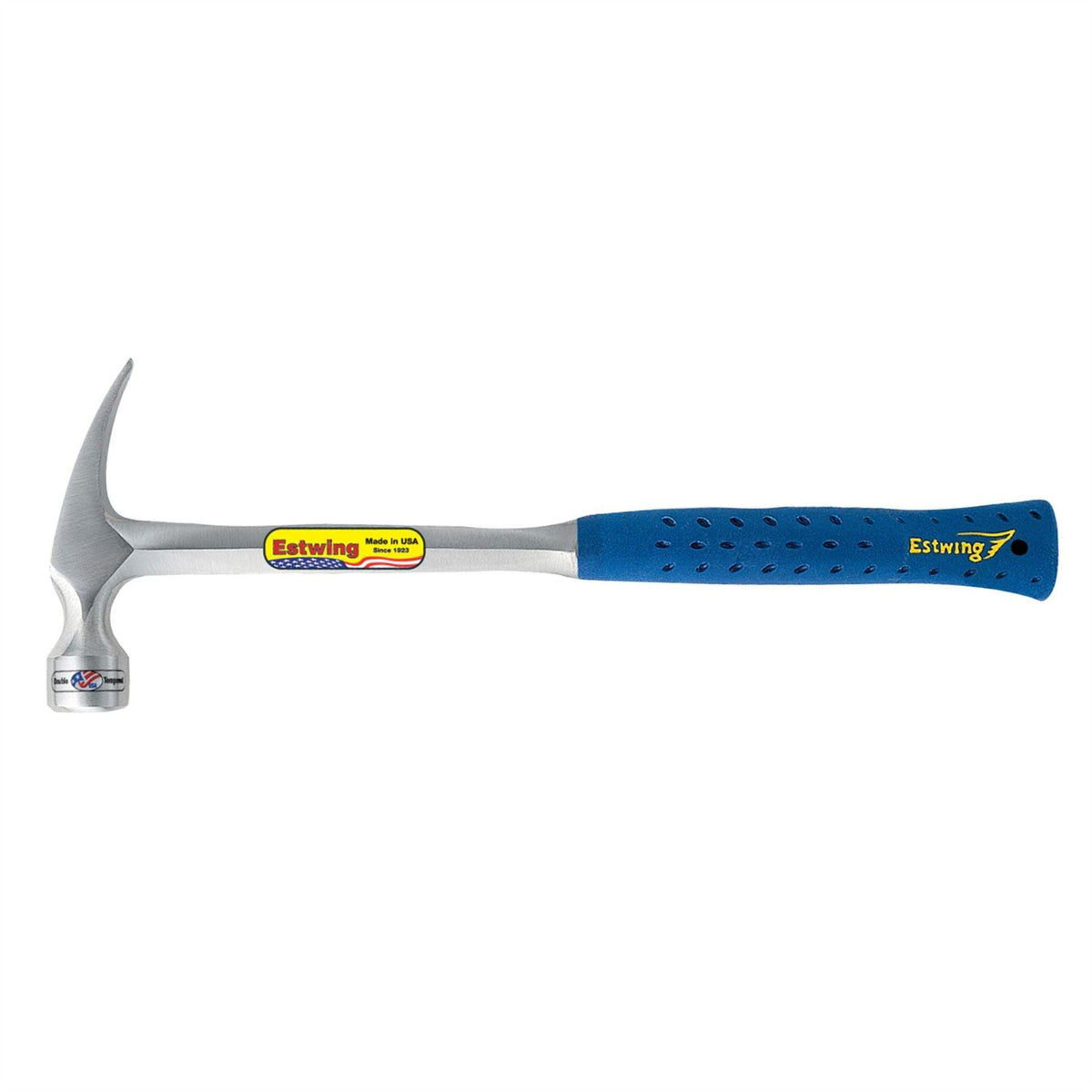 Estwing E3-22SM Milled Face Straight Framing Hammer 22oz/616g 16" 23552  White Rose Tools