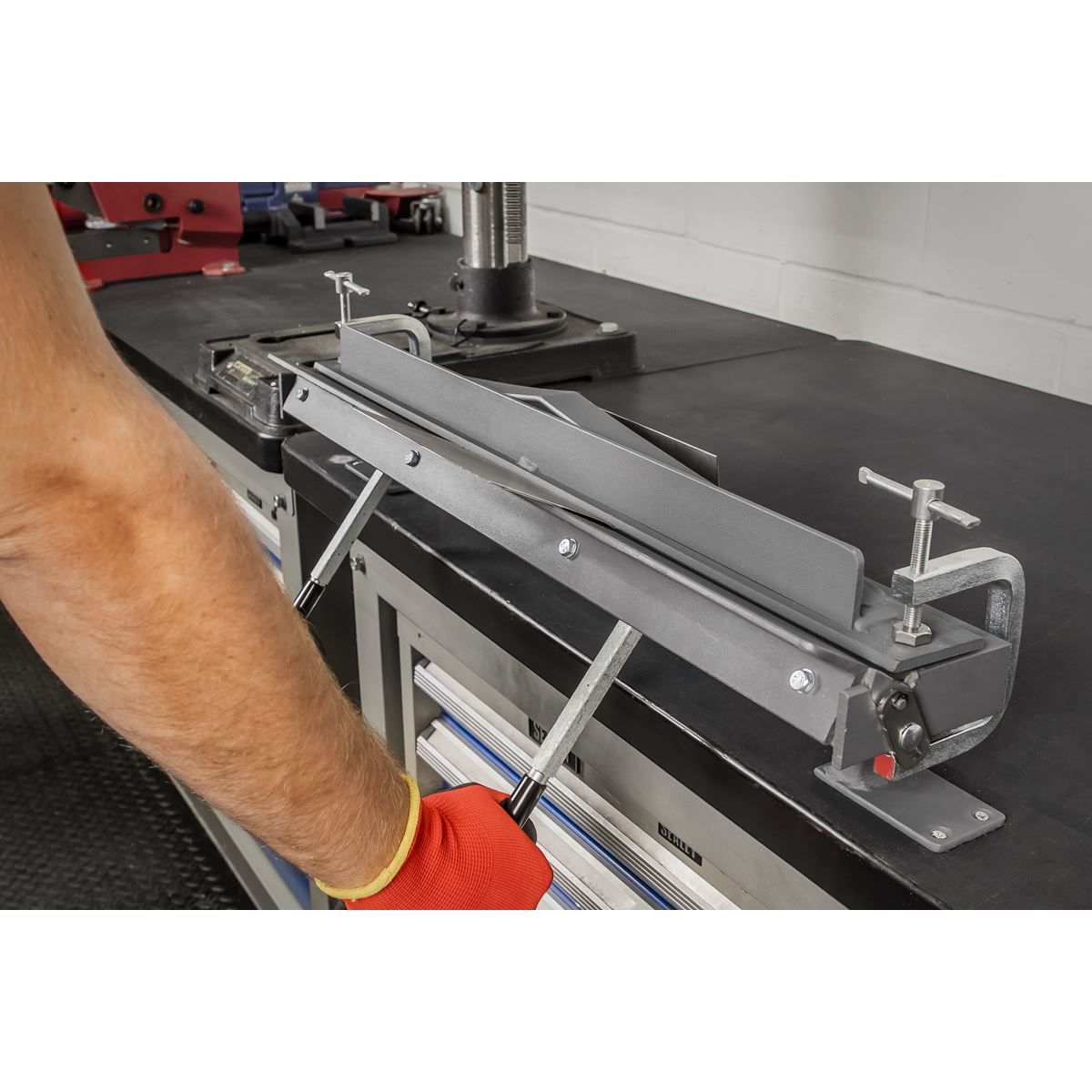 Sealey Vice/Bench Mounting Sheet Metal Folder 700mm 