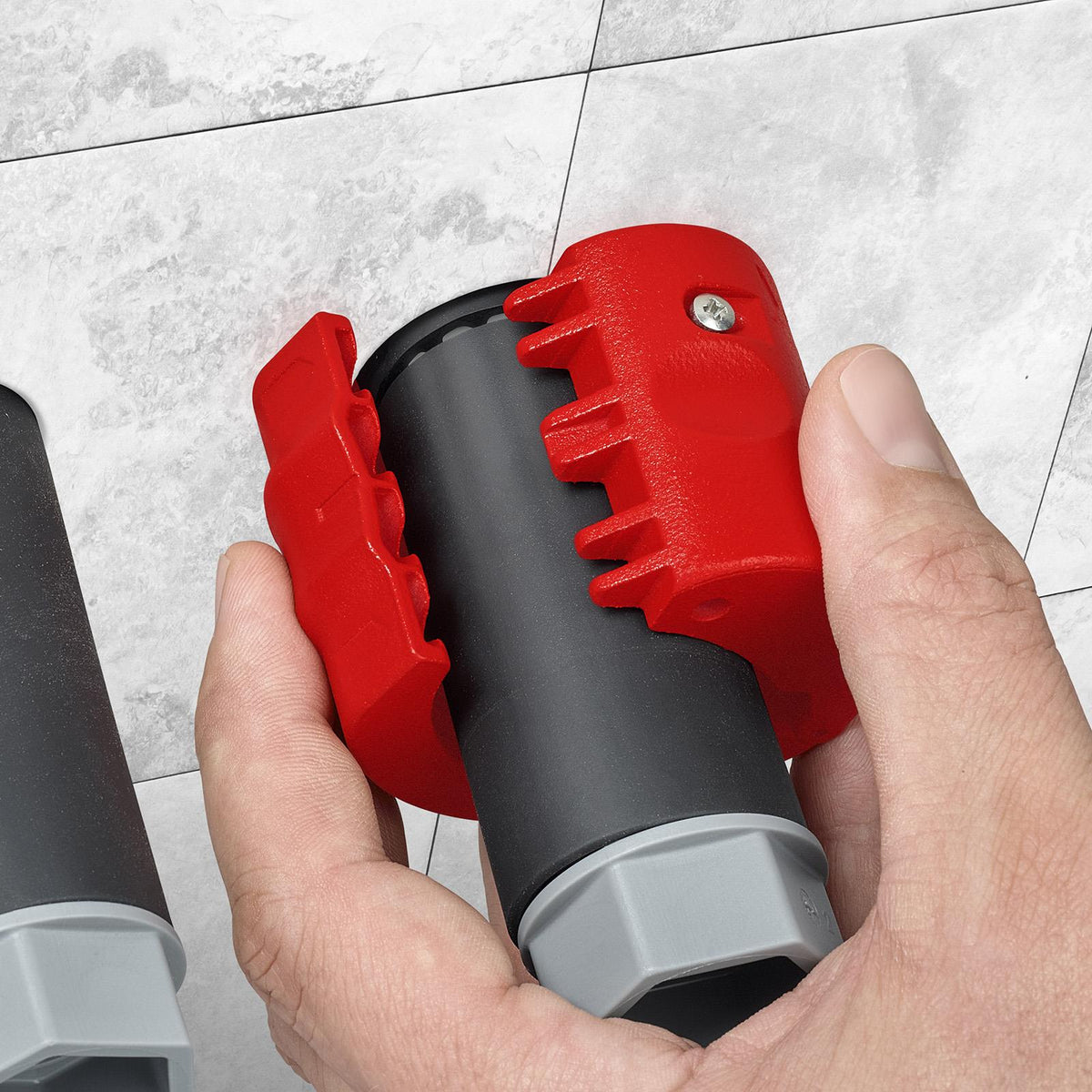 Professional KNIPEX pipe cutting tool for electricians