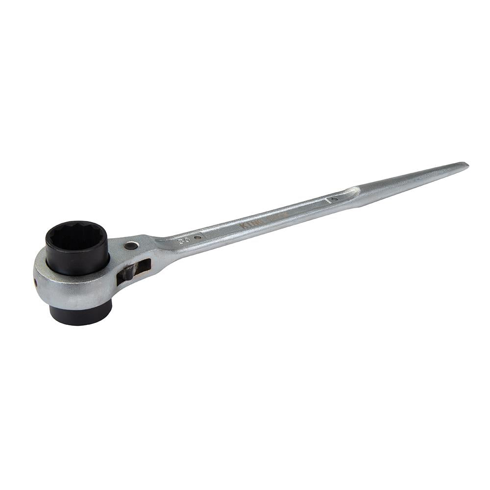 King Dick Ratchet Podger Spanner Metric - Choose Size  White Rose Tools