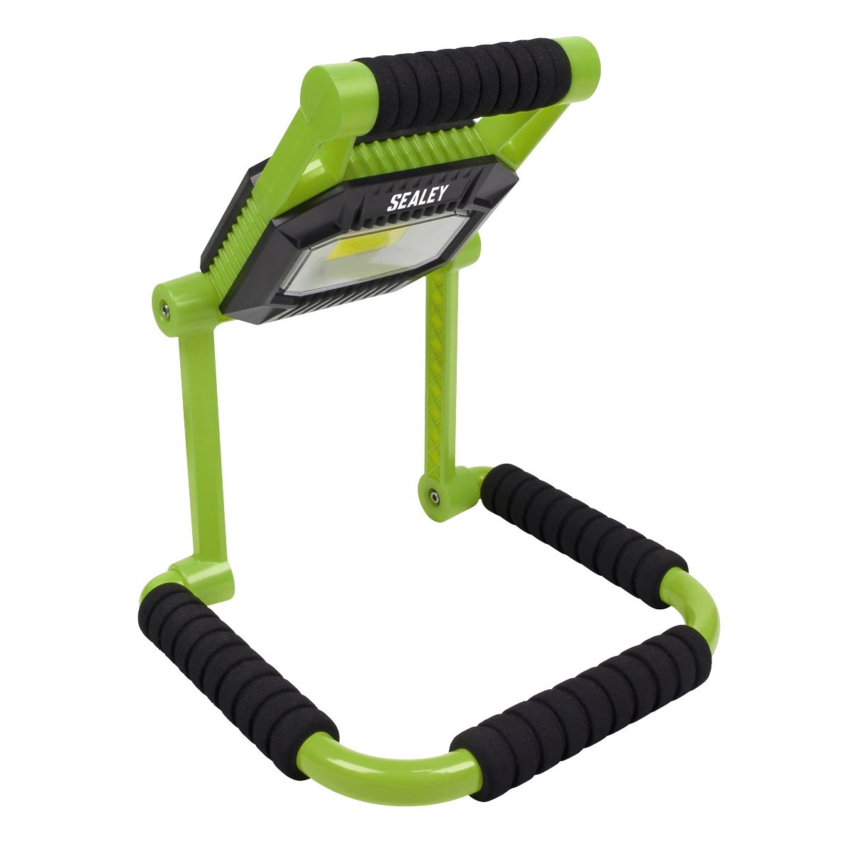 Sealey Rechargeable Portable Fold Flat Floodlight 10W COB LED Lithium-ion 