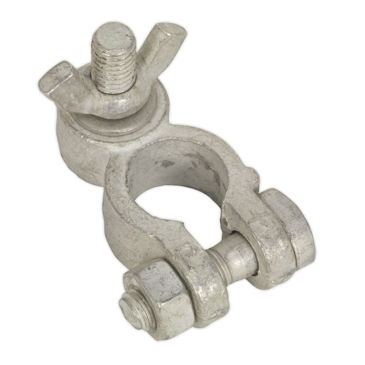 Sealey Battery Terminal - Post with Washer & Wing Nut 24V Positive Pack of 5 