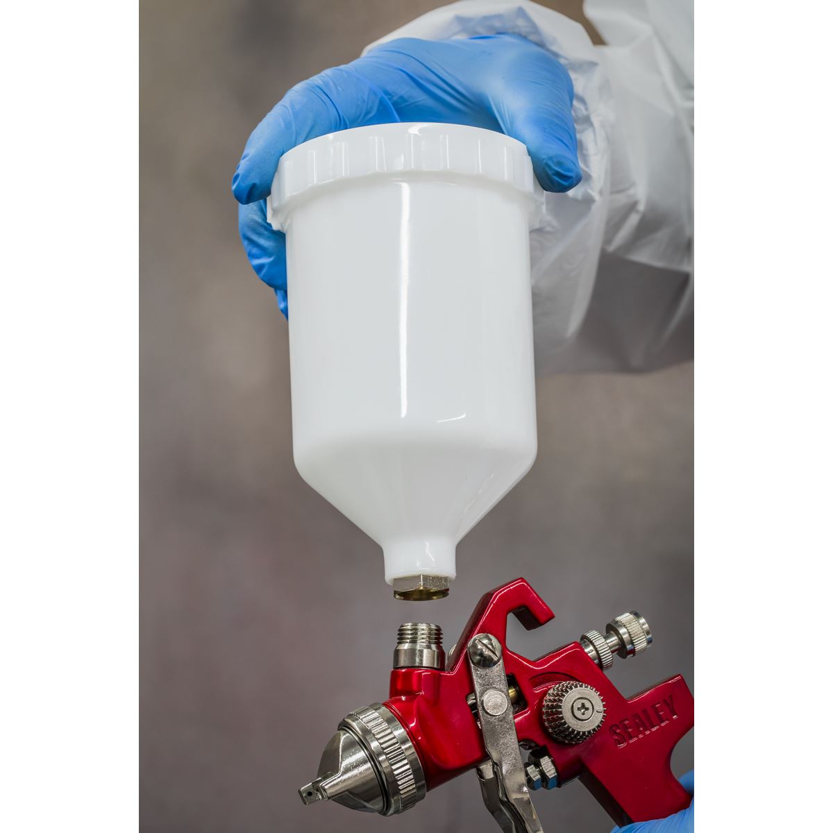 Sealey HVLP Gravity Feed Spray Gun - 2mm Set-Up
