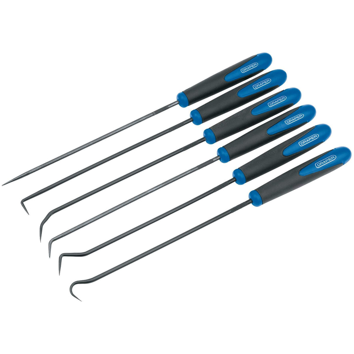 Draper Long Reach Hook and Pick Set (6 Piece) 51764  White Rose Tools
