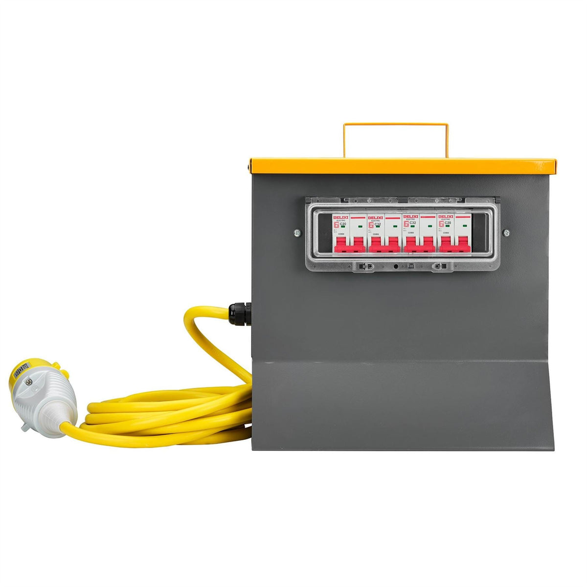 Defender E13125 110V Splitter (MCB) 4 x 16A/ 2 x 32A 36399  White Rose Tools