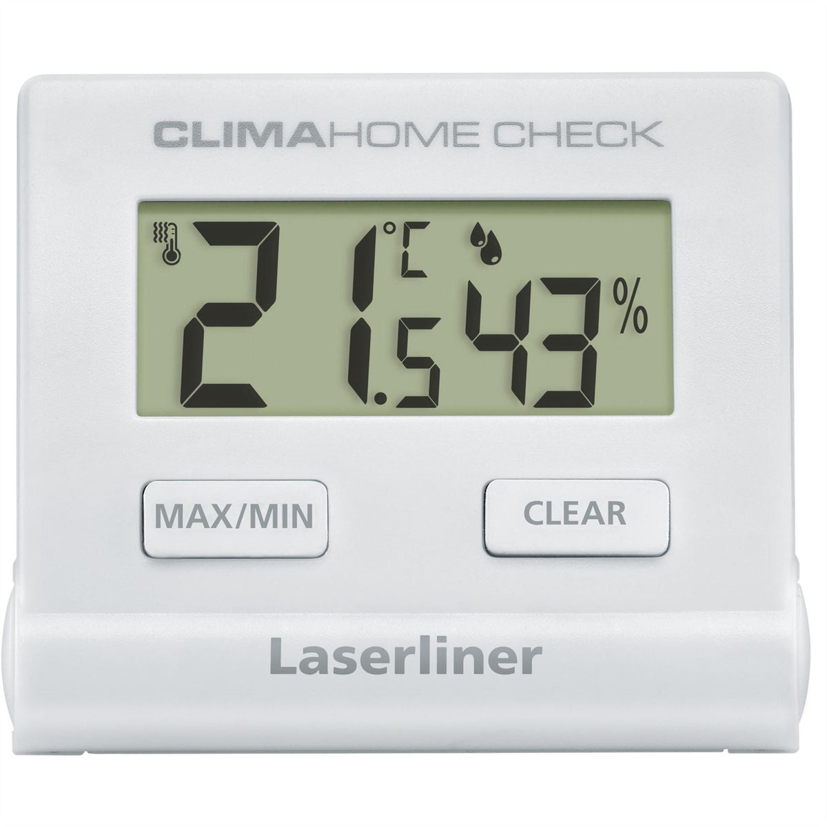 Laserliner 082.028E ClimaHome-Check Digital Hygrometer 31900  White Rose Tools