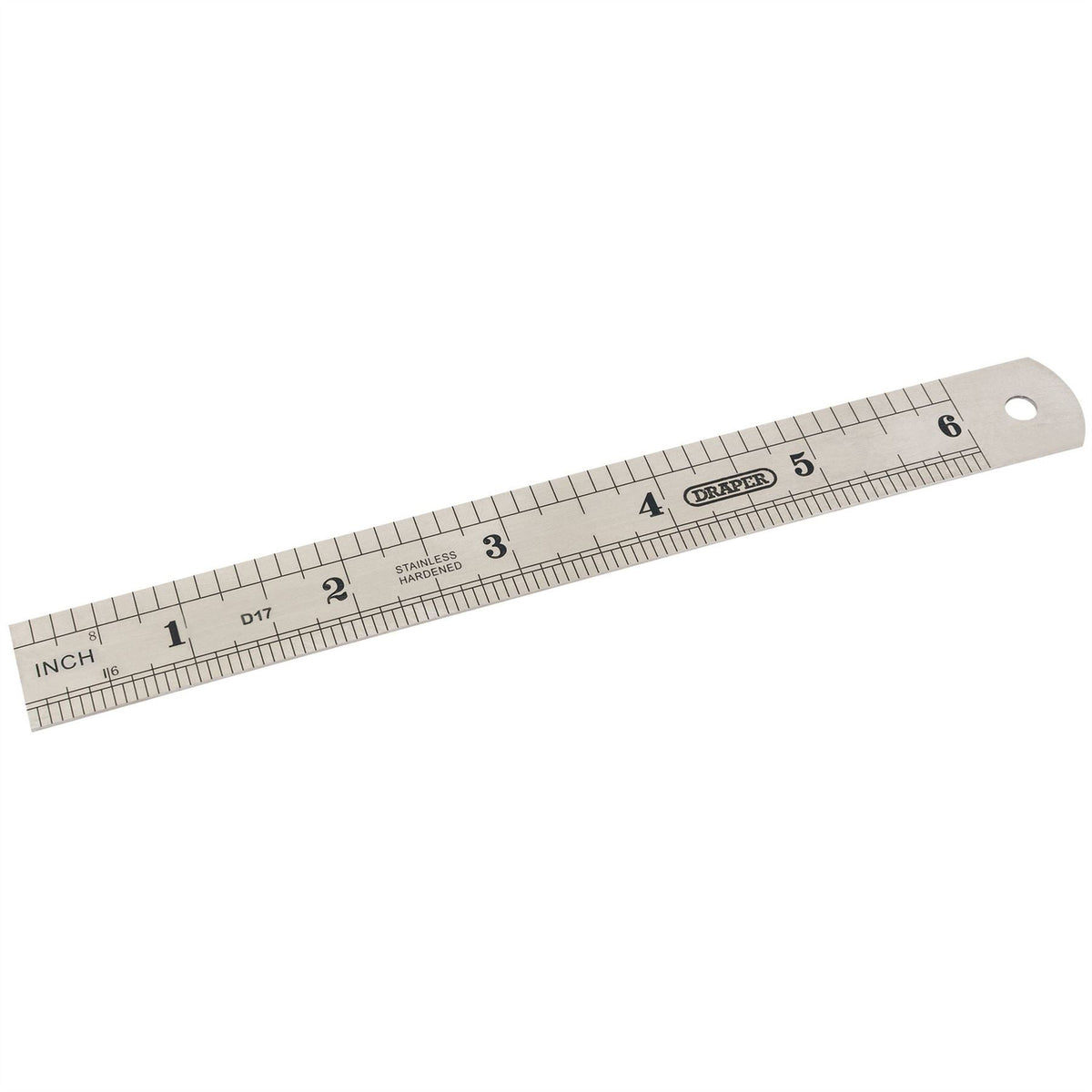 Draper Steel Rule 150mm/6" 59633  White Rose Tools