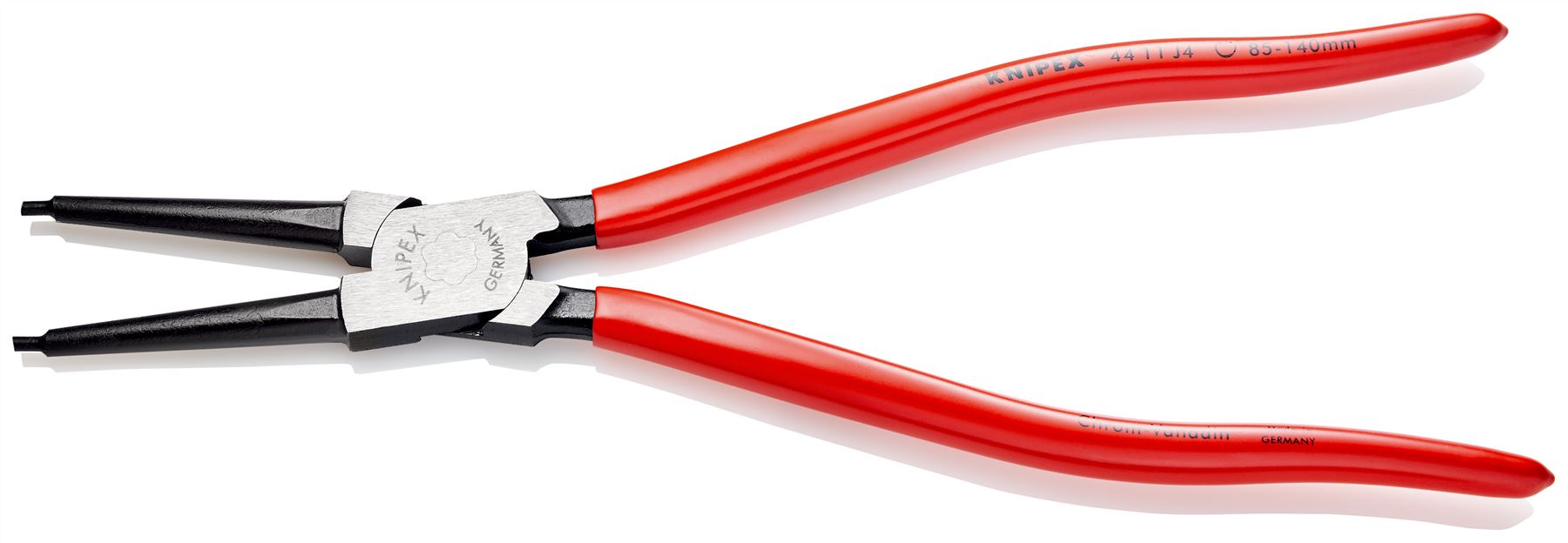 KNIPEX Circlip Pliers for Internal Circlips in Bore Holes 320mm 3.2mm Diameter Tips 44 11 J4 SB