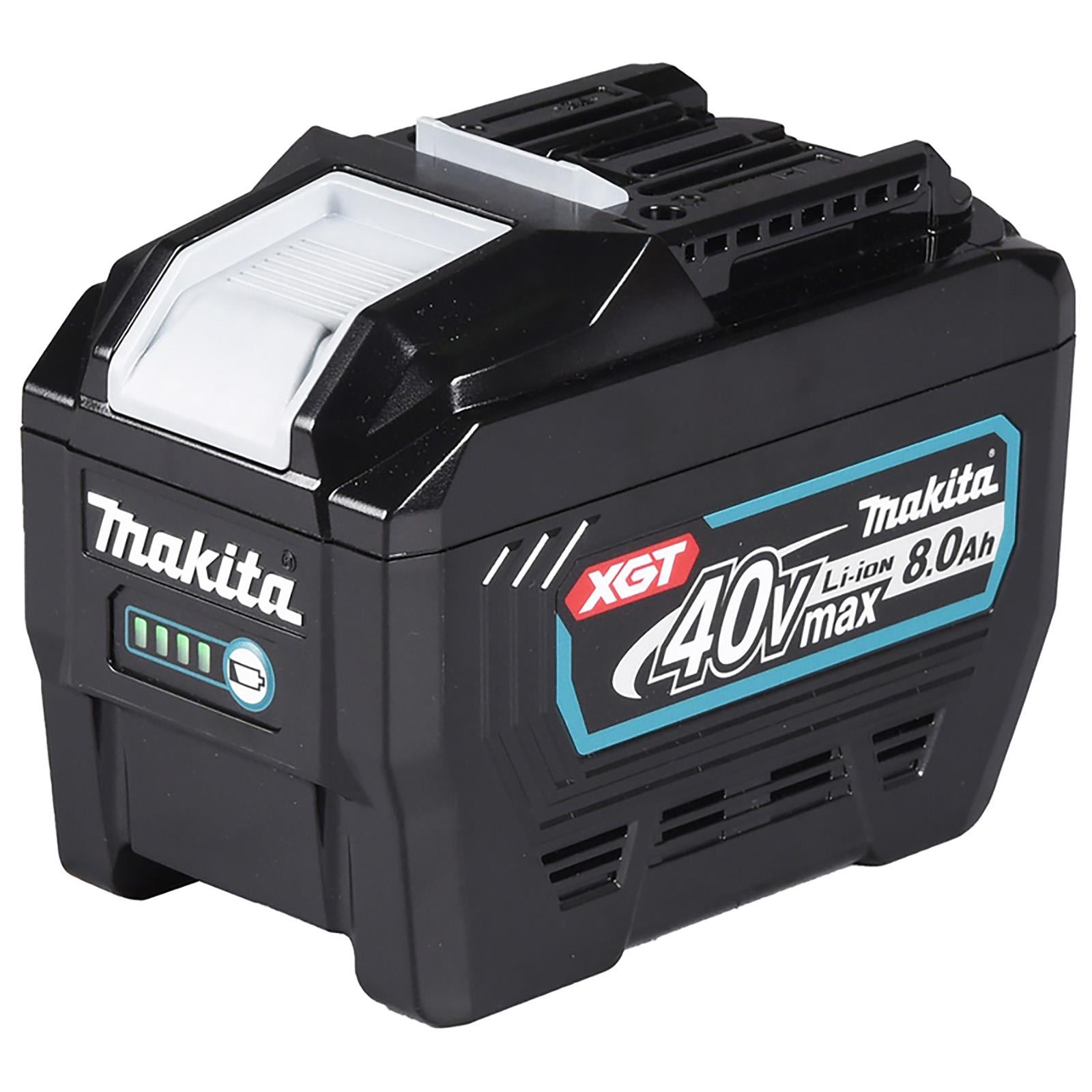 Makita Power Source Kit 40V XGT 2 x 8.0Ah Batteries DC40RB Two Port Charger 240V in Makpac Type 3 Case