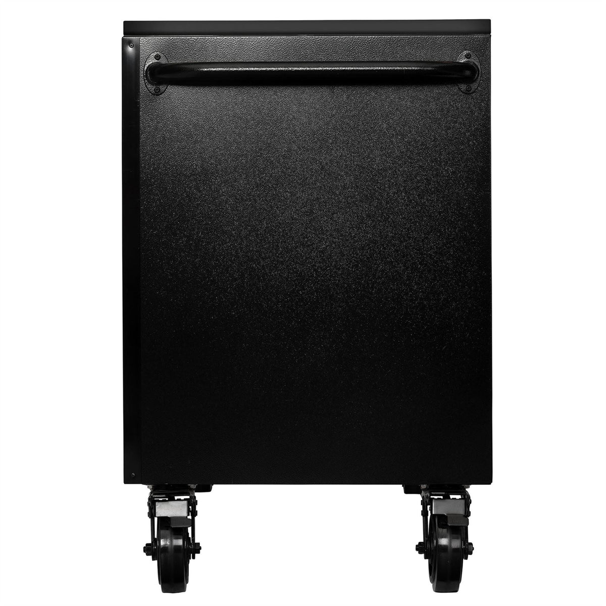 BUNKER 10 Drawer Workbench Roller Tool Cabinet with Black Stainless Steel Worktop 56" 27408  White Rose Tools