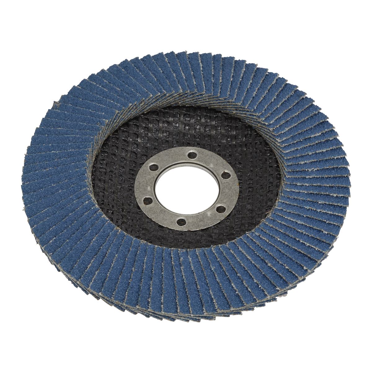 Sealey Flap Disc Zirconium Ø115mm Ø22mm Bore 40Grit