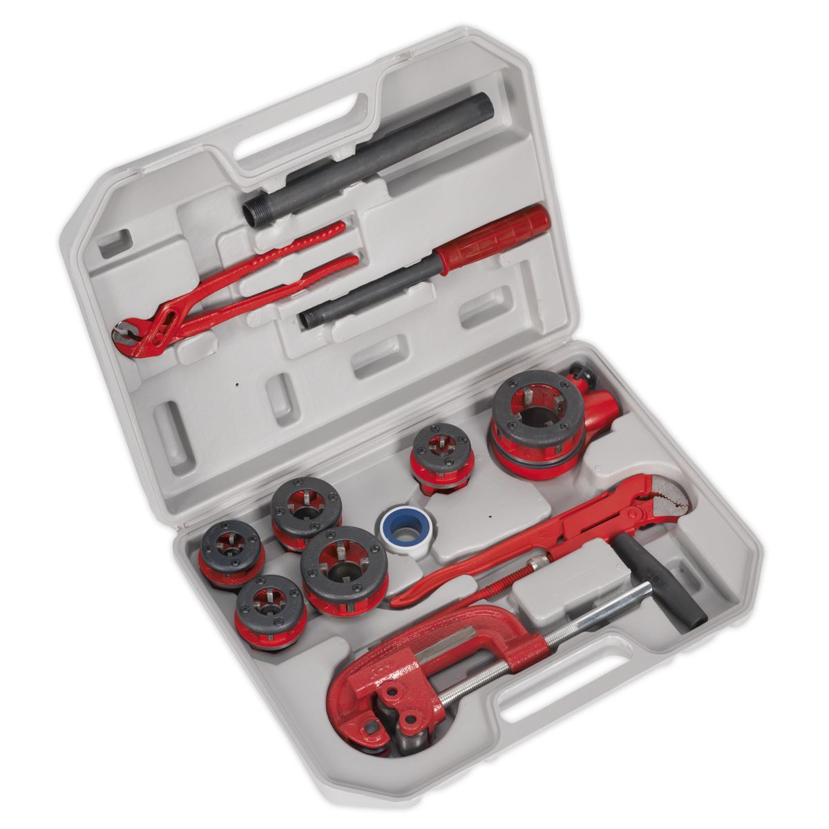 Sealey Pipe Threading Kit 1/4" - 1-1/4"BSPT 