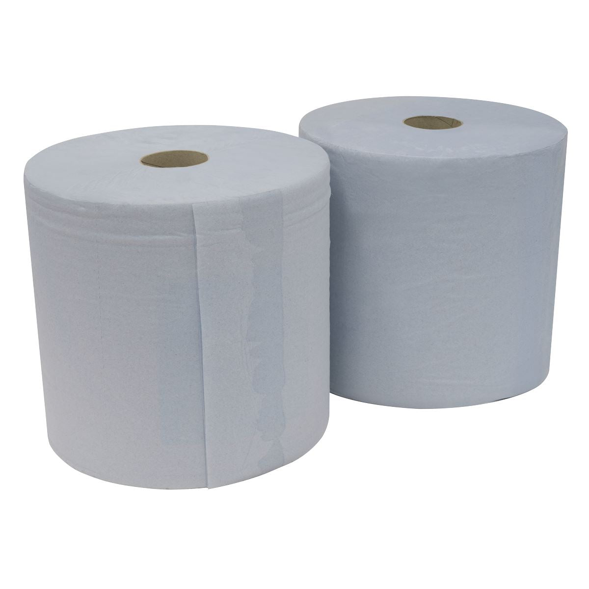 Sealey 2-Ply Blue Wiper Roll 400m x 260mm - Pack of 2